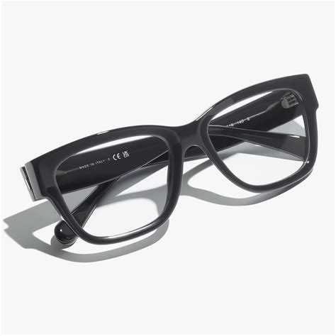 CHANEL Eyeglasses: Rectangle Eyeglasses, acetate 